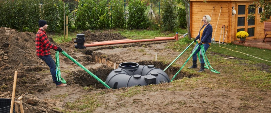 Depósito de agua subterráneo: tu propio suministro de agua - Bien hecho