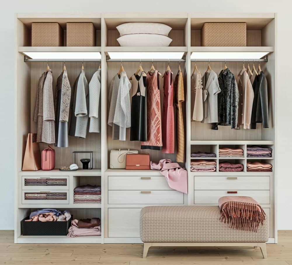 Ideas para organizar los armarios del domitorio - IKEA