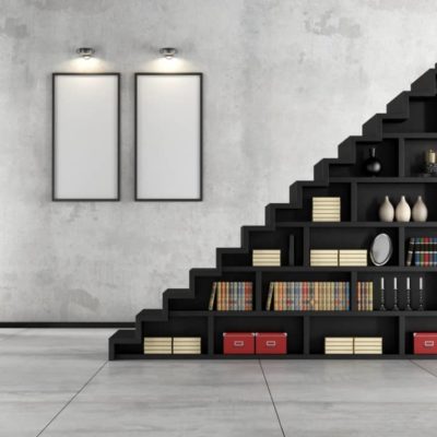 Las mejores ideas para una librería en escalera