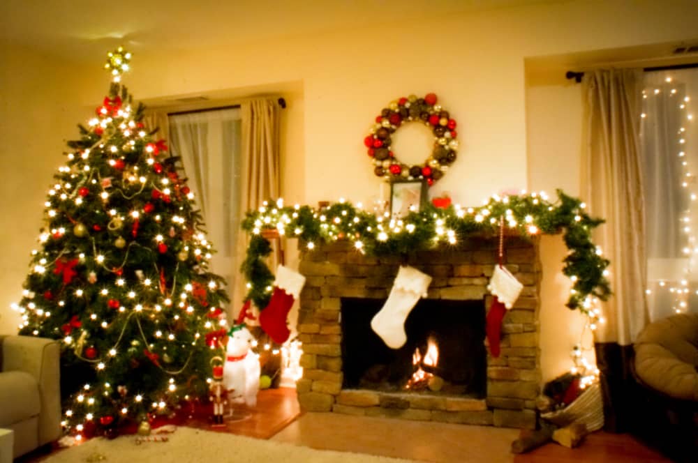 decorar casa de navidad, árbol