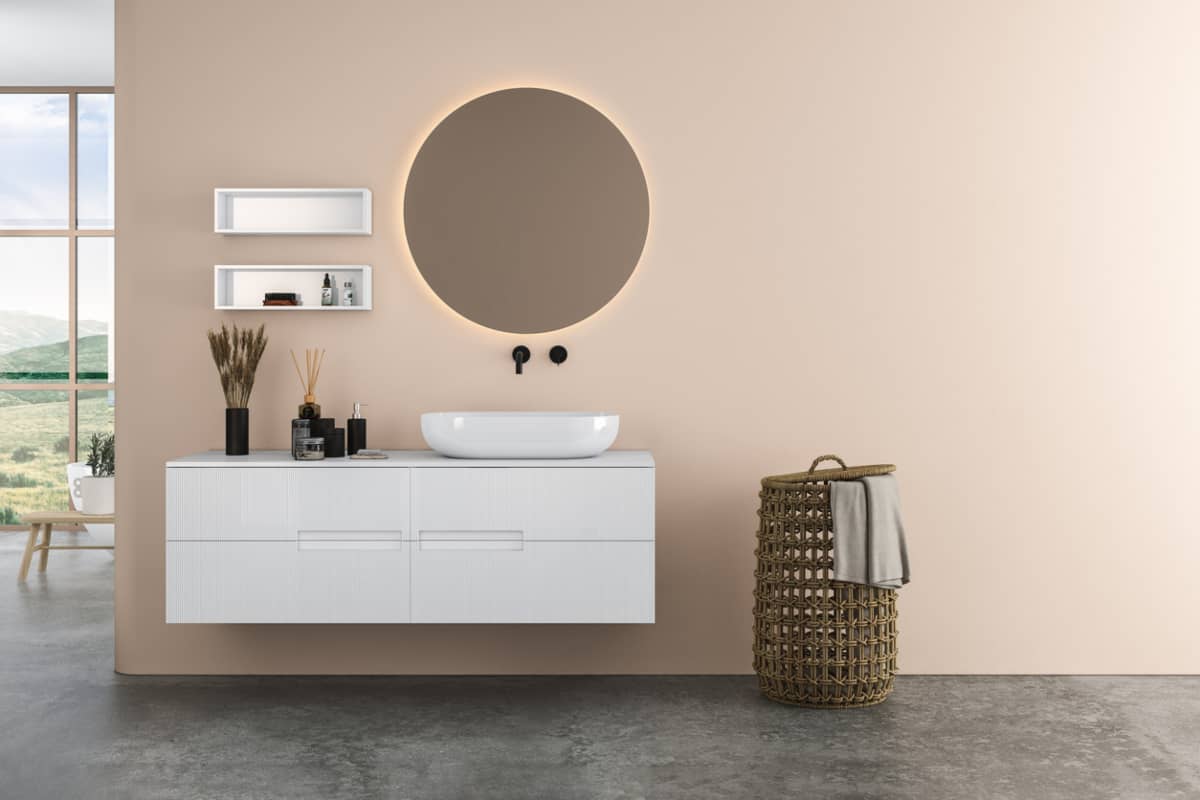 cómo decorar minimalista tu baño