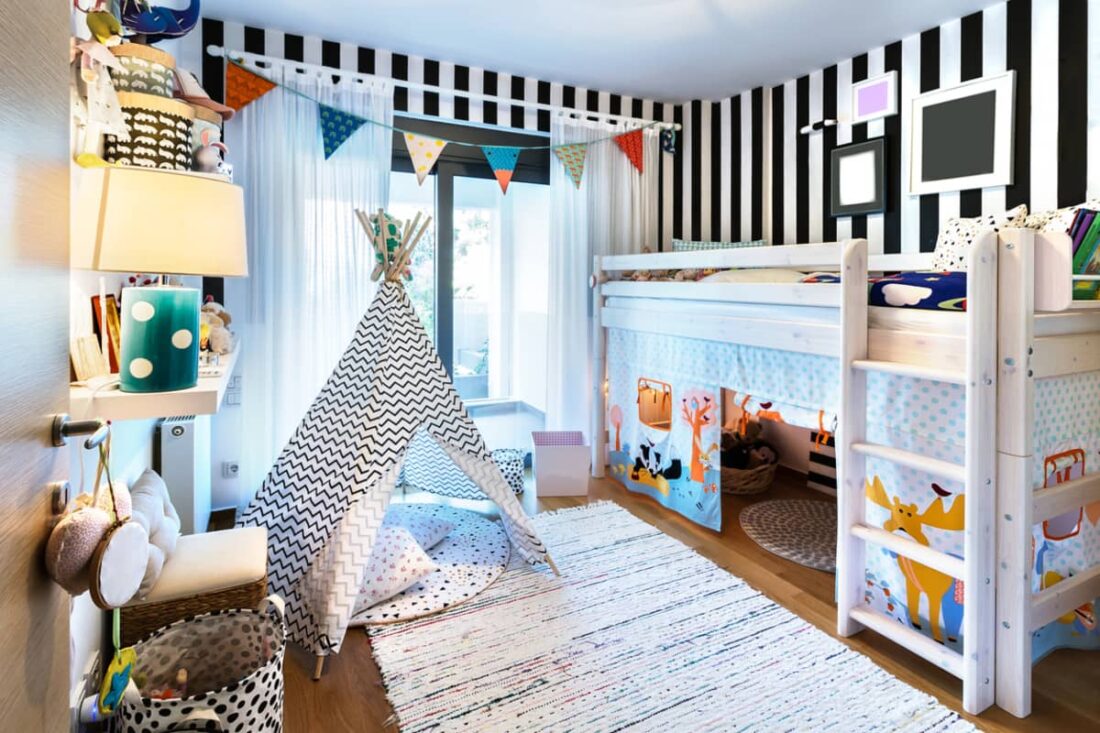 Divertidos percheros para decorar dormitorios infantiles